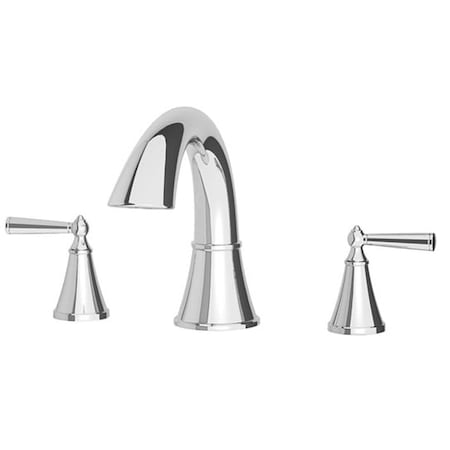 Pfister Tub Trim, 3, Deck, Polished Chrome RT6-5GLC